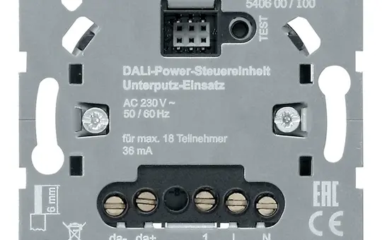 GIRA 540600 DALI-Tastdimmer System 3000 Tunable White, Busspannungsversorgung