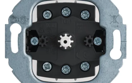 BERKER 383803 Drehtaster Serie 1930 Schließer, Nullstellung