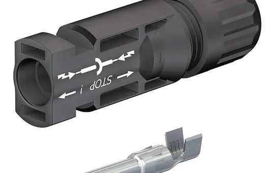 STÄUBLI 32.0017P0001-UR MC4 Solar-Anschlussverbinder Stecker | 7,0-8,8 mm