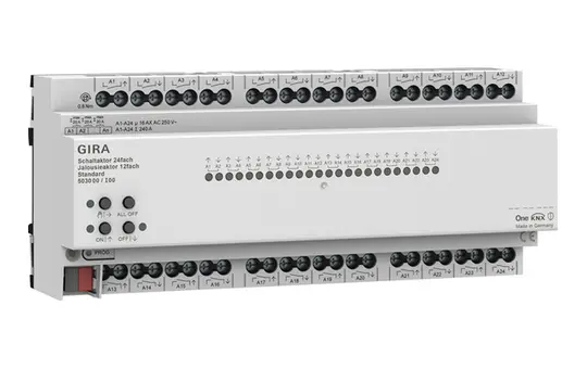 GIRA 503000 KNX-Universalaktor 24-fach, Standard