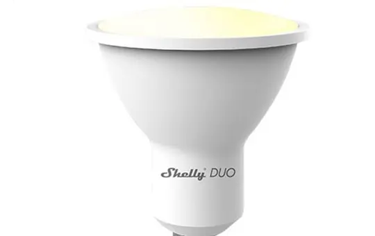 SHELLY DUOGU10RGBW WiFi LED-Leuchtmittel Tunable White GU10