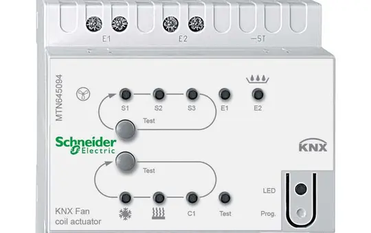 SCHNEIDER MTN645094 KNX-Fan-Coil-Aktor 1-fach