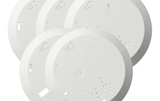 GIRA 845000 Montageplatte für Rauchmelder Dual Q 5 Stück