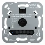 GIRA 247200 Raumtemperaturregler Öffner/Schließer, 230 V, Aussch., Kontrolllicht
