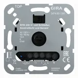 GIRA 247400 Raumtemperaturregler Schließer, 230 V, 10 A,  Kontrolllicht, Sensor
