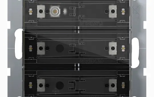 GIRA 501300 KNX-Tastsensor 4 System 55 3-fach, Standard