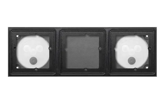 GIRA 551300 Gehäuse flächenbündig System 106 3-fach