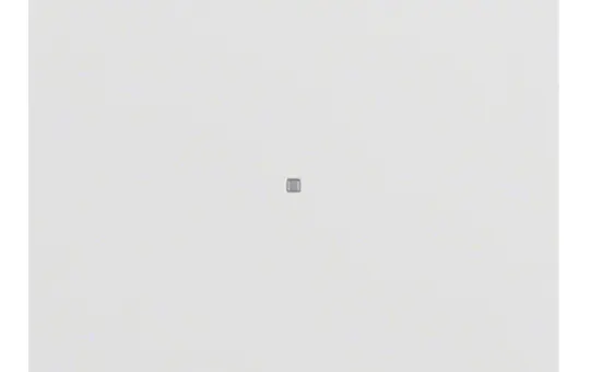 BERKER 75161099 KNX-Tastsensor B.IQ 1-fach, Standard | polarweiß matt