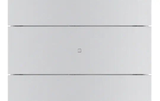 BERKER 75163094 KNX-Tastsensor B.IQ 3-fach, Standard | aluminium eloxiert