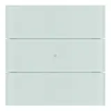 BERKER 75163090 KNX-Tastsensor B.IQ 3-fach, Standard | glas polarweiß