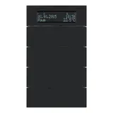 BERKER 75664592 KNX-Temperaturregler B.IQ 4-fach | glas schwarz
