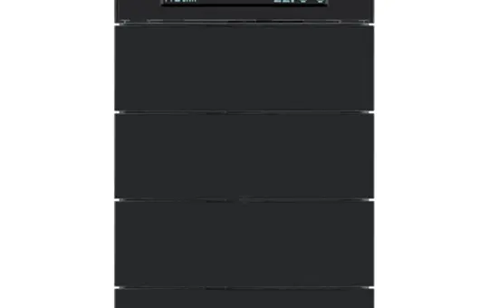 BERKER 75664592 KNX-Temperaturregler B.IQ 4-fach | glas schwarz