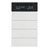 BERKER 75664599 KNX-Temperaturregler B.IQ 4-fach | polarweiß matt