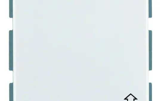 BERKER 471609 SCHUKO-Steckdose wg UP IP44 Berührungsschutz, Klappdeckel | polarweiß glänzend