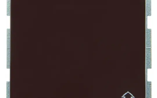 BERKER 471501 SCHUKO-Steckdose wg UP IP44 Klappdeckel | braun glänzend