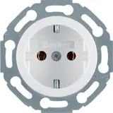 BERKER 4755 SCHUKO-Steckdose 1930 Berührungsschutz | polarweiß glänzend