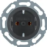 BERKER 475501 SCHUKO-Steckdose 1930 Berührungsschutz | schwarz glänzend