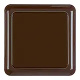 BERKER 471801 SCHUKO-Steckdose komplett wg UP IP44 Klappdeckel | braun glänzend