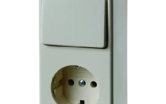 BERKER 479640 Aufputzkombination 1-fach, Schalter | weiß glänzend