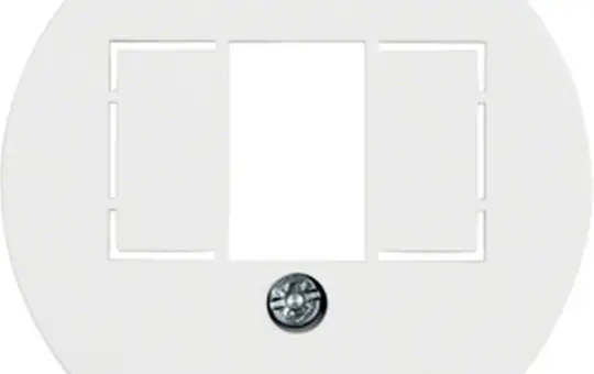 BERKER 1040 Telefonabdeckung Serie 1930 Standard | polarweiß glänzend