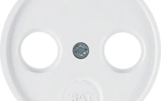 BERKER 12032089 Antennenabdeckung 1930 2/3-fach | polarweiß glänzend