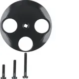 BERKER 106421 Antennenabdeckung 1930 3-fach | schwarz glänzend
