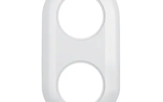 BERKER 138129 Abdeckrahmen 1930 2-fach | polarweiß glänzend