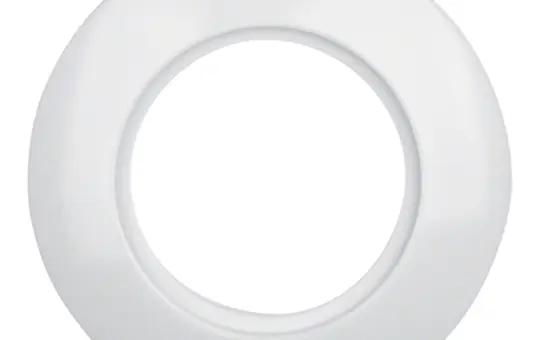 BERKER 138149 Abdeckrahmen 1930 Außenteil | polarweiß glänzend