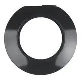 BERKER 138141 Abdeckrahmen 1930 Außenteil | schwarz glänzend