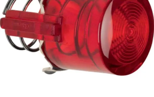 BERKER 1229 Tasterknopf Serie 1930 Standard | rot transparent