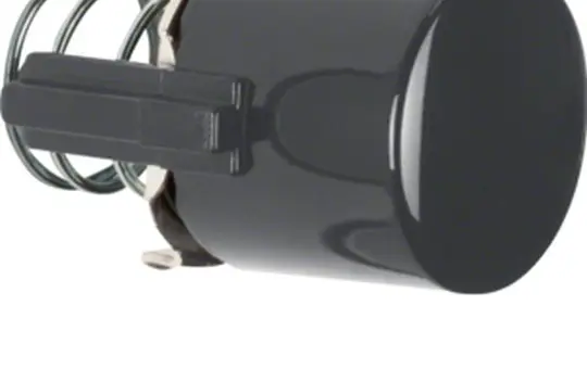 BERKER 122501 Tasterknopf Serie 1930 Standard | schwarz glänzend