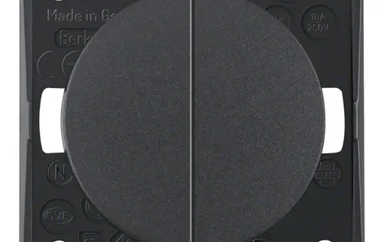 BERKER 936752505 Wipptaster Integro Flow 2 Schließer | anthrazit matt