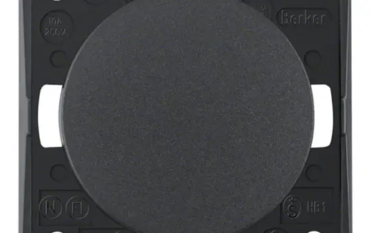 BERKER 936712505 Wipptaster Integro Flow Schließer | anthrazit matt