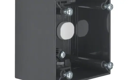 BERKER 911512515 Aufputzgehäuse Integro Flow 1-fach, hoch | anthrazit glänzend