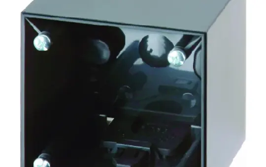 BERKER 911512505 Aufputzgehäuse Integro Flow 1-fach, hoch, Leitungseinführung | anthrazit glänzend