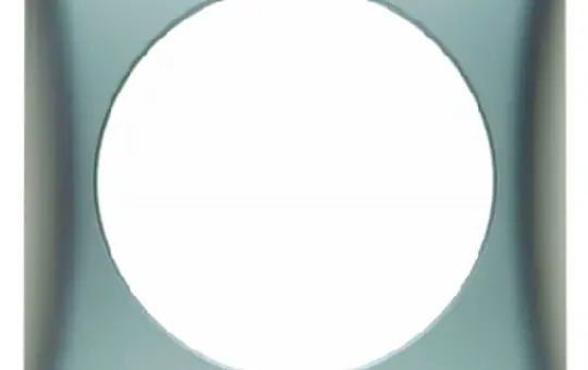 BERKER 918272558 Abdeckrahmen Integro Flow 1-fach | chrom matt lackiert