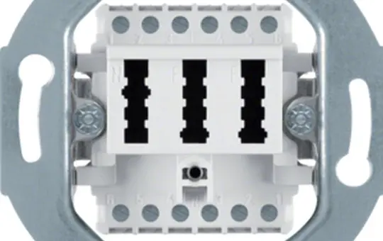 BERKER 454409 Telefondose Serie 1930 NFF | polarweiß