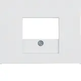 BERKER 10357009 Telefonabdeckung K.1 Standard | polarweiß glänzend