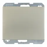 BERKER 47517204 SCHUKO-Steckdose K Berührungsschutz, selbstschl. Klappdeckel | edelstahl metall mattiert