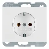 BERKER 47157009 SCHUKO-Steckdose K Standard | polarweiß glänzend