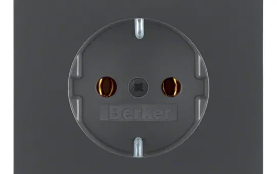 BERKER 47157006 SCHUKO-Steckdose K Standard | anthrazit matt