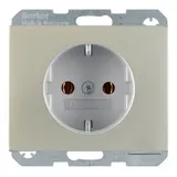 BERKER 47157004 SCHUKO-Steckdose K Standard | edelstahl matt lackiert