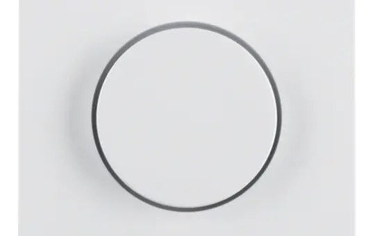 BERKER 11357009 Drehdimmerabdeckung K.1/K.5 Standard | polarweiß glänzend