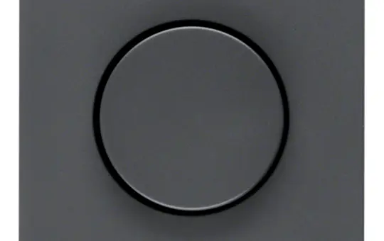 BERKER 11357006 Drehdimmerabdeckung K.1/K.5 Standard | anthrazit matt