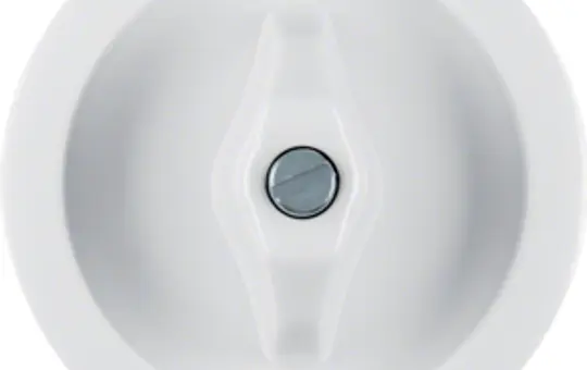 BERKER 1647 Zentralstück mit Knebel 1930 Kunststoff | polarweiß glänzend