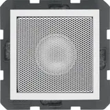 BERKER 28828989 Lautsprecher für UP-Radio S/B polarweiß glänzend