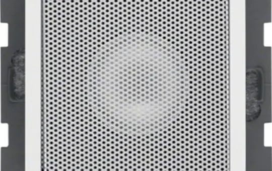 BERKER 28829909 Lautsprecher für UP-Radio S/B polarweiß matt