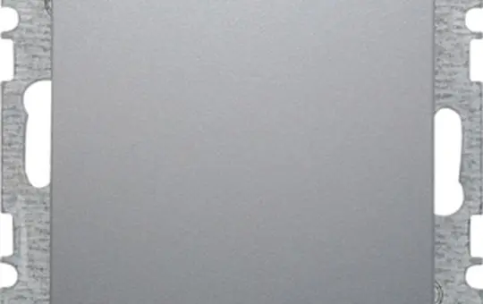 BERKER 6710091404 Blindabdeckung S.1/B.3/B.7 mit Krallen | aluminium matt