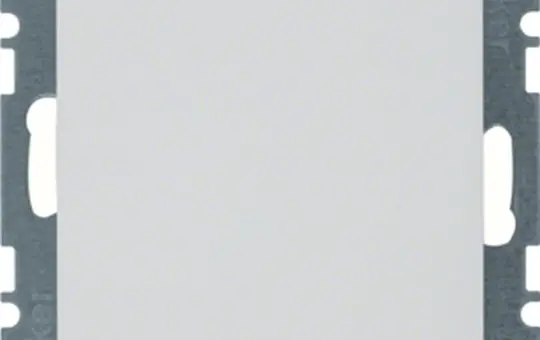 BERKER 10098989 Blindabdeckung S.1/B.3/B.7 ohne Krallen | polarweiß glänzend