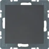 BERKER 10091606 Blindabdeckung S.1/B.3/B.7 ohne Krallen | anthrazit matt